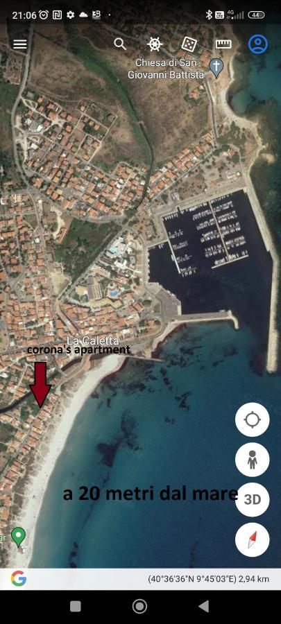 Corona'S Apartment- Fronte Spiaggia La Caletta Eksteriør bilde
